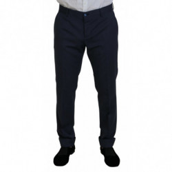 Abito slim fit 3 pezzi MARTINI in lana blu - IT54 - XL
