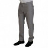 Abito slim fit 3 pezzi in lana seta argento - IT54 - XL