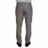Abito slim fit 3 pezzi in lana seta argento - IT52 - L