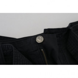Pantaloni cargo da uomo con cintura nera - IT44 - XS