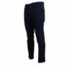 Pantaloni eleganti casual da uomo dal taglio dritto cotone blu - W38