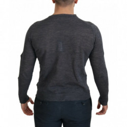 Maglione pullover girocollo grigio - IT48 - M