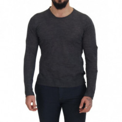 Maglione pullover girocollo grigio - IT48 - M