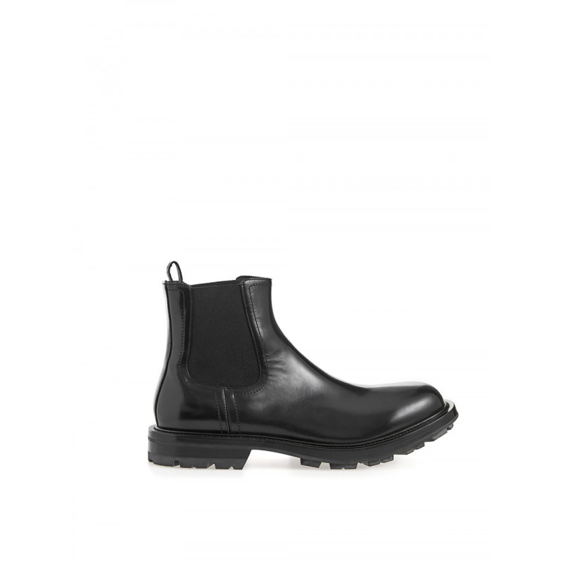 Stivaletti Chelsea in pelle nera - 40