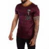 T-shirt girocollo con ricamo Sport 10 viola - IT46 - S