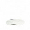 Sneakers in Pelle Blu con Logo Oro - EU45/US12