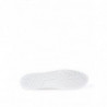 Sneakers in Pelle Bianca con Logo Argento - EU42.5/US8.5