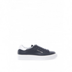 Sneakers in Pelle Blu con...
