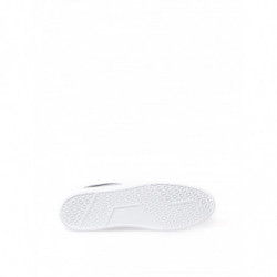 Sneakers in Pelle Blu con Logo Argento - EU45/US12