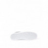 Sneakers in Pelle Blu con Logo Argento - EU45/US12