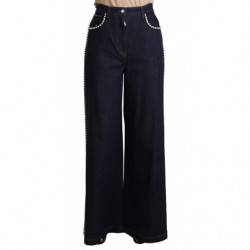 Jeans svasati decorati con...
