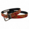 Cintura fibbia cromata vintage esotica multicolore - 90 CM / 36 INCHES