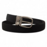 Cintura fibbia logo argento pelle gros grain nera - 100 CM / 40 INCHES