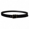 Cintura fibbia metallo logo tono argento velluto nero - 95 CM / 38
