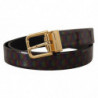 Cintura metallo color oro vernice nera Dama Glitter - 90 CM / 36 IN