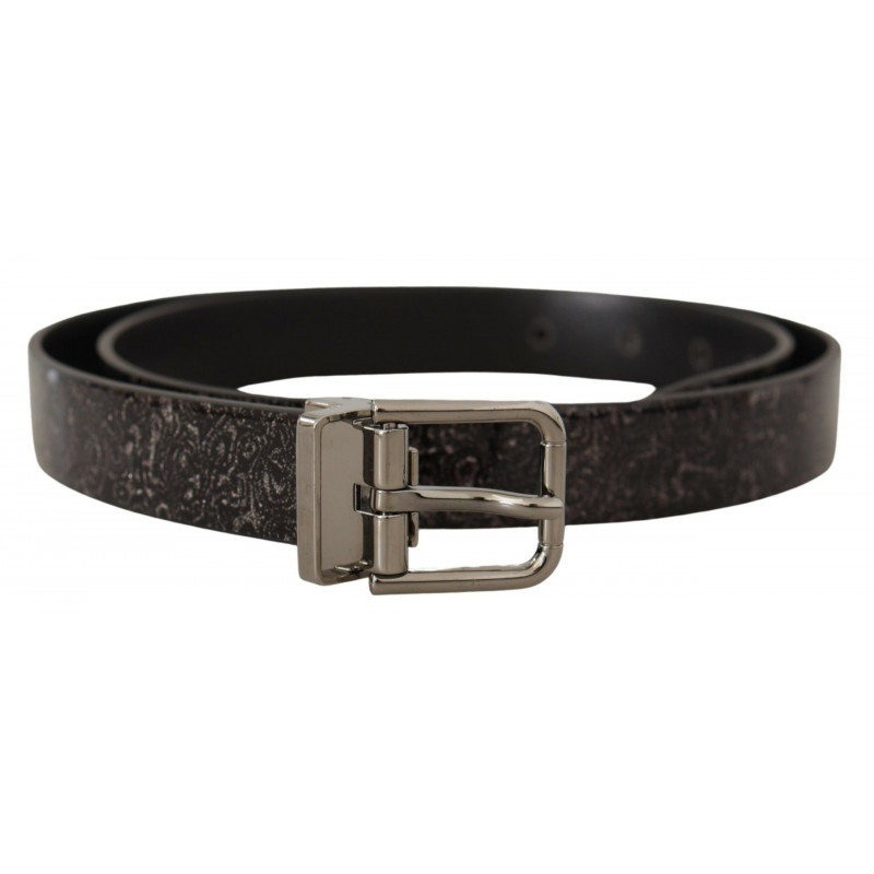Cintura vernice fibbia vernice glitter Goccia nera - 90 CM / 36 INCHES