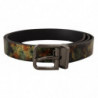 Cintura fibbia metallo nero pelle scintillante nera - 90 CM / 36 IN