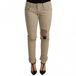 Pantaloni piegati slim fit...
