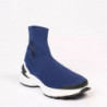 Sneaker con fodera in tessuto blu - EU44/US11