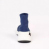 Sneaker con fodera in tessuto blu - EU44/US11