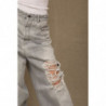 Jeans e pantaloni in cotone grigio - W29 - IT43