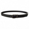 Cintura fibbia logo metallo pelle nera - 95 CM / 38 INCHES
