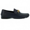 Mocassini in pelle di vitello blu navy - EU40/US7