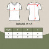 T-shirt nera in cotone stampato con occhi - M