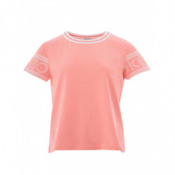 T-shirt Rosa In Cotone Con...