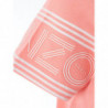 T-shirt Rosa In Cotone Con Logo A Contrasto - S