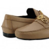 Mocassini in pelle di vitello beige - EU40/US7