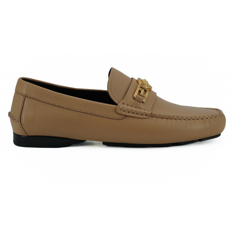 Mocassini in pelle di vitello beige - EU42/US9