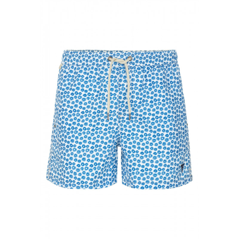 Costume da bagno in poliestere azzurro - 3XL