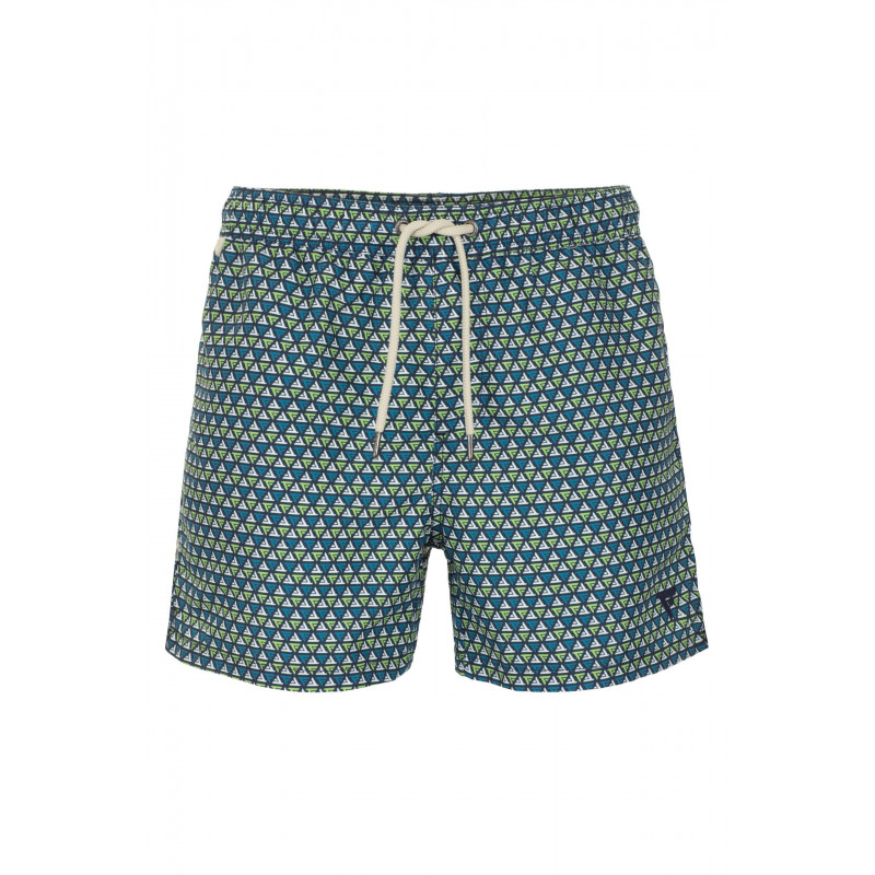 Costume da bagno in poliestere blu - L