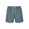 Costume da bagno in poliestere blu - L
