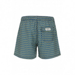 Costume da bagno in poliestere blu - L