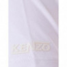 T-shirt in cotone rosso con maniche bianche a contrasto - S