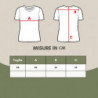 T-shirt Bianca in Cotone con Logo Camouflage Applicato - XS