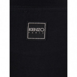 Mini abito con maglietta in cotone nero - S