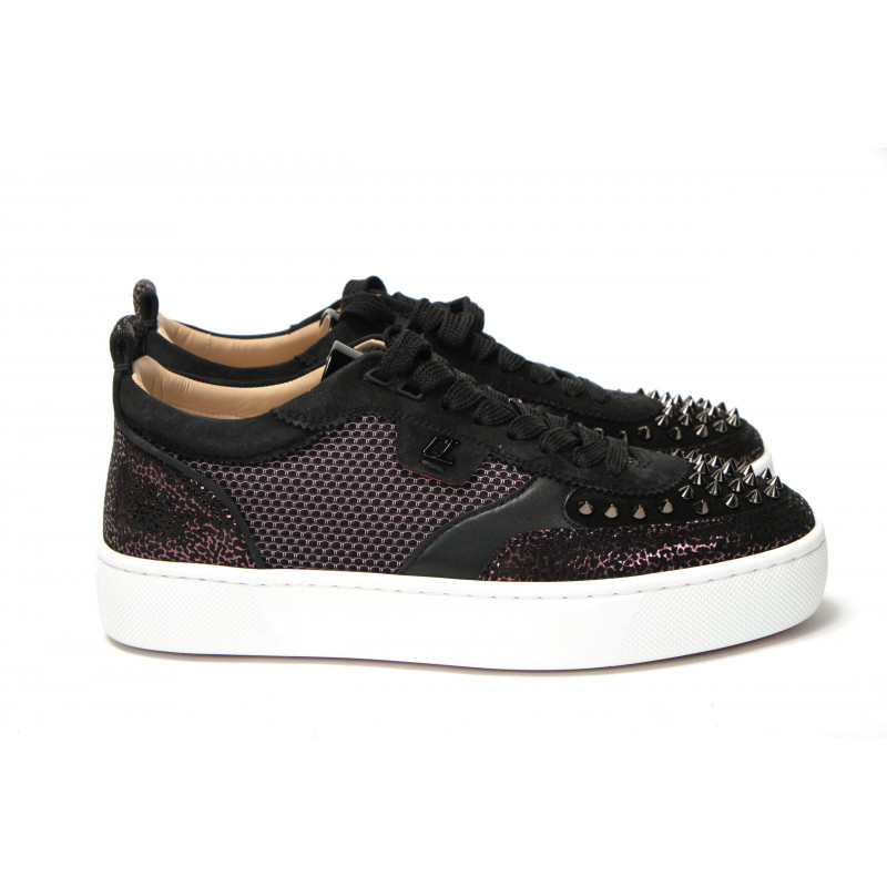 Versione nera Happy Rui Spikes scarpe basse - EU41/US8