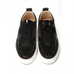Versione nera Happy Rui Spikes scarpe basse - EU41/US8