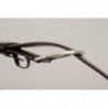 Cintura fibbia ampia pelle vitello marrone logo inciso - 70 CM / 28