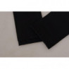 Cintura in vita decorata con cristalli in ottone di seta nera - IT42-M