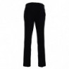 Pantaloni formali da uomo dal taglio dritto in cotone nero - IT48 - M