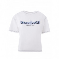 T-shirt bianca in cotone...