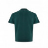 Polo in cotone piquet verde con iconico logo frontale - 3XL