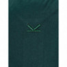 Polo in cotone piquet verde con iconico logo frontale - 3XL
