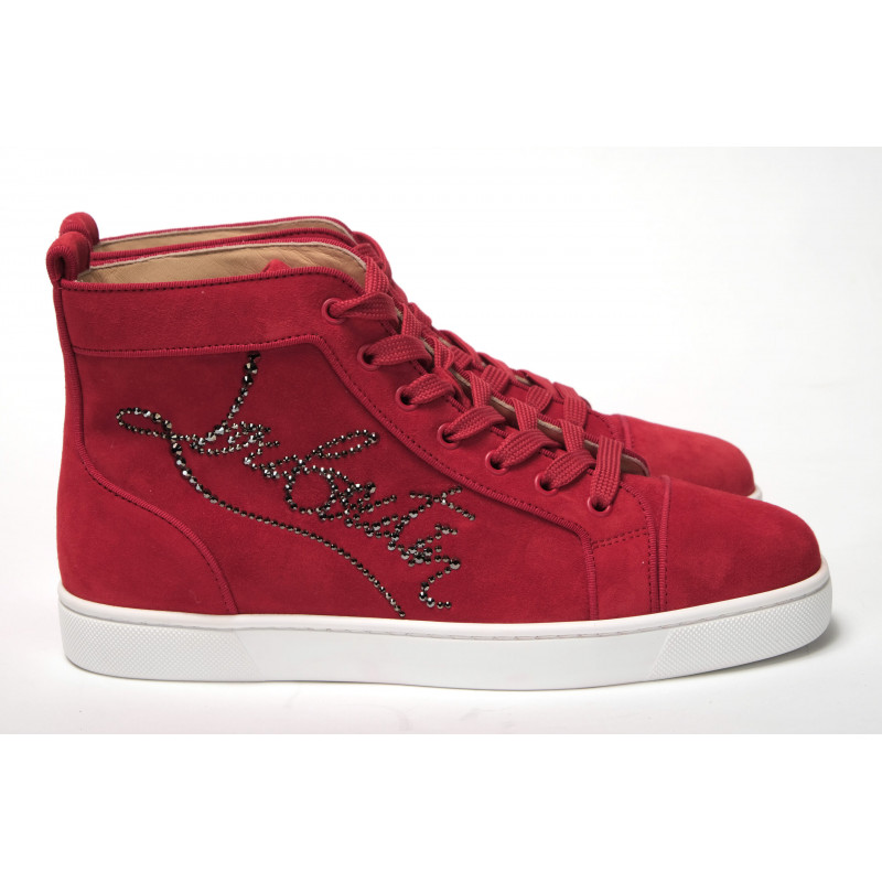 Scarpe basse Loubi Red Version Navy Louis Strass - EU40/US7