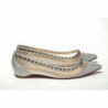 Scarpa a punta piatta argento - EU35.5/US5