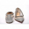 Scarpa a punta piatta argento - EU35.5/US5